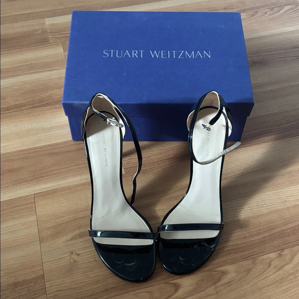 Stuart Weitzman Black Patent Shoes